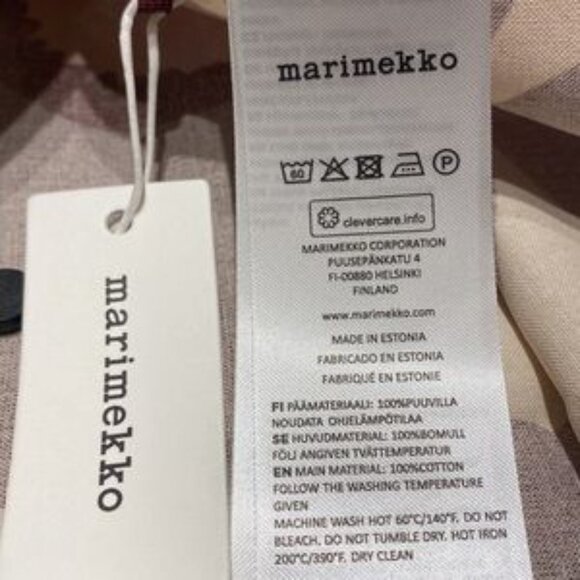 NWT Marimekko Pieni Unikko Cushion Cover - Picture 3 of 4